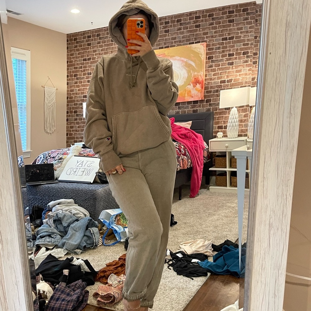 Washed champion sweatsuit